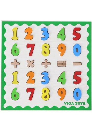 4 Işlem Matematik Tablası Puzzle Yeni