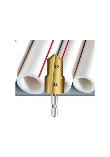 Suntek Ppr Boru Onarımı Için Havşa Matkap Ucu Sağlam 15-19