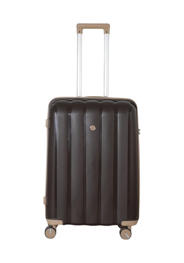 Mçs Polipropilen Valiz V305 65 Cm S18y10003365 11161 Acı Kahve/şampanya