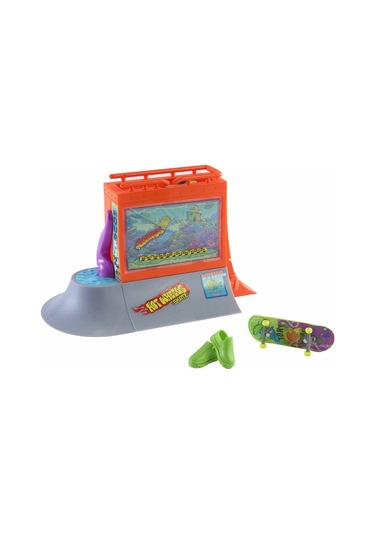 Hgt91 Hot Wheels Skate Parmak Kaykay Macerasına Başlangıç Setleri