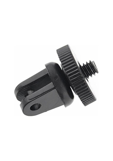Gplus GP60 Aksiyon Kamera Bağlantı Adaptörü 1/4 İnç Vida Çevirici Siyah