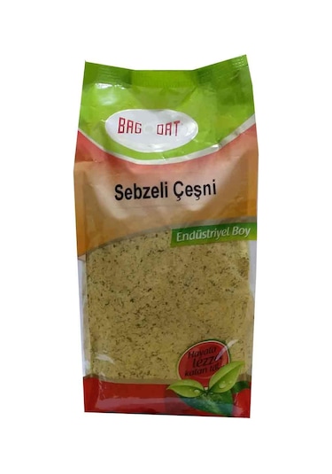Bağdat Endüstriyel Boy Sebzeli Çeşni 1 KG