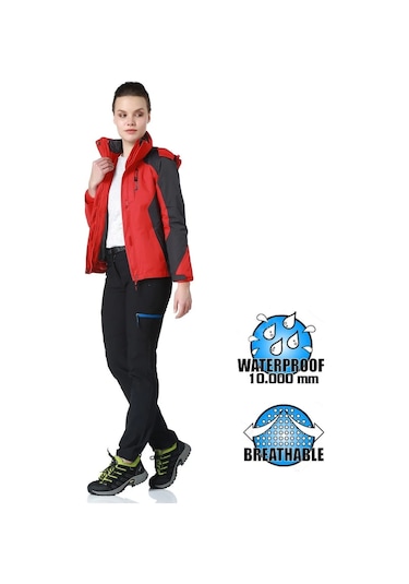 Evolite E-3115 Diva Bayan 3in1 Mont Kırmızı