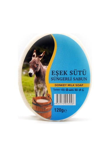 Eşek Sütü Özlü Süngerli Duş Sabunu 120 G