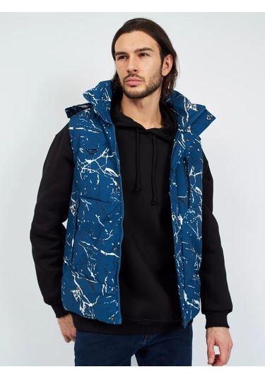 Master Class Yalıtımlı Kapüşonlu Kolsuz Yelek, Mevsim Geçişleri İçin 208517356 Kot Pantolon