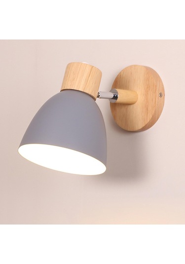 Suntek Modern Basit Duvar Işık Fikstürleri Koridor Grisi Gri Gri