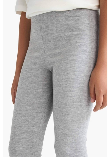 Defacto Kız Çocuk Midi Tayt F5377a825smgr400 Gri