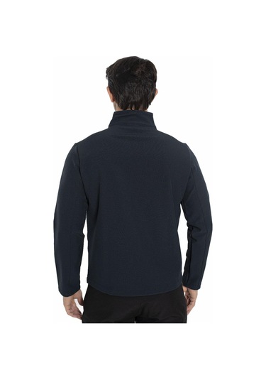 Erkek Yakalı Su İticili Spor Sweatshirt Antrasit