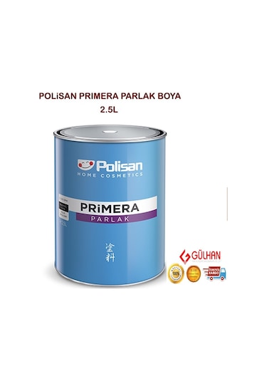Polisan Primera Parlak Sentetik Gök Mavisi 2.5 L