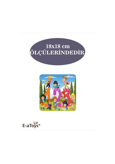 Ahşap Çocuk Puzzle 9 Parça-55