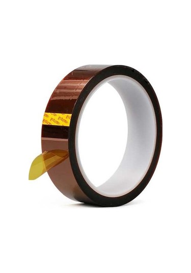 Prestigegoods 2 Adet 30m Poliimid Bant - 250 C Yüksek Isı Dayanımlı, Çoklu Genişlik Seçenekleri