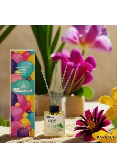 Reed Diffuser Sakız Esanslı Çubuklu Oda Kokusu, Uzun Süre Kalıcı