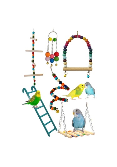 Mega Kuş Oyuncak Seti 6'lı