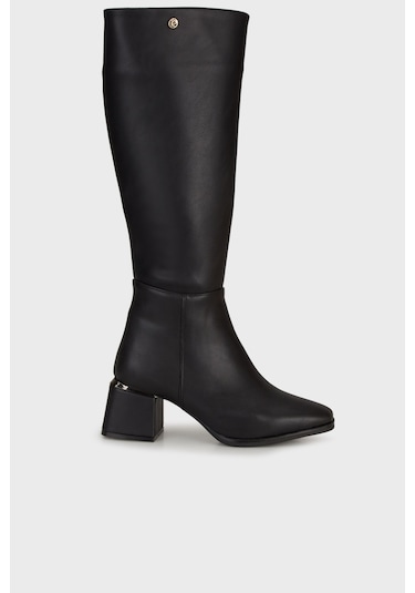 Pierre Cardin Bayan Çizme Pc54986 Siyah Cilt Siyah Cilt Pierre Cardin Bayan Çizme Pc54986 Siyah Cilt Siyah Cilt