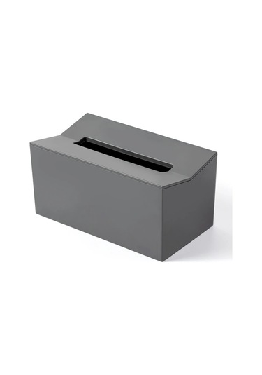 Gri-mutfak Doku Kutusu Kapağı Peçete Tutucu Kağıt Havlu Kutusu Peçeteler İçin Doku Dispenseri Duvara Monte Konteyner Mendil İçin