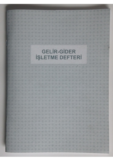 Dilman Işletme Gelir Gider Defteri 48Yp N11.251