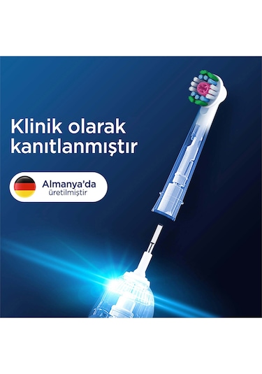 Oral-B Şarjlı Diş Fırçası Yedek Başlığı 3D White X-Filament 4 Adet Ürün