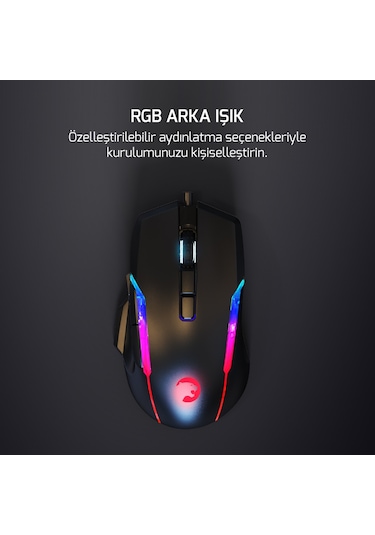 Gamepower Icarus RGB Pro Optik Oyuncu Mouse
