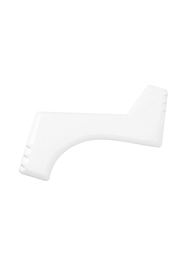 Maiyame Ev Saç Bakımı 4'lü Set: Sakal, Sakal Çizgisi, Saç Kesim Ve Boyun Çizgisi Şablonları Beyaz