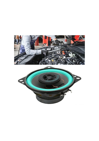 Geeroyoo 100w 4 İnçli Oto Hoparlör, Dış Mıknatıslı, 90db Hassasiyet, 90hz-20khz Frekans Aralığı, Araba Ses Sistemi İçin Coaxial Oto Ses Hoparlörü
