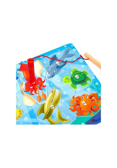 Melissa And Doug Ahşap Mıknatıslı Balık Tutma