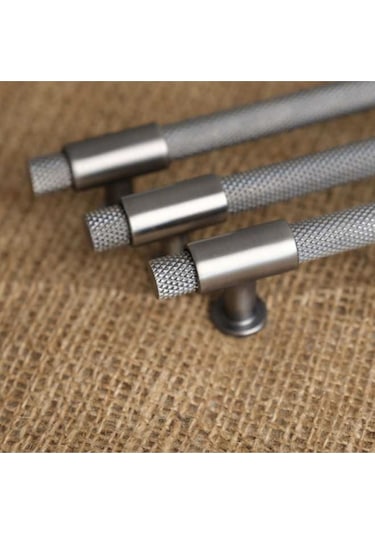 Handles Kulp Mobilya Dolap Mutfak Çekmece Kulpu 158 Mat Skoç Füme 128 Mm 12,8 Cm 2 Adet