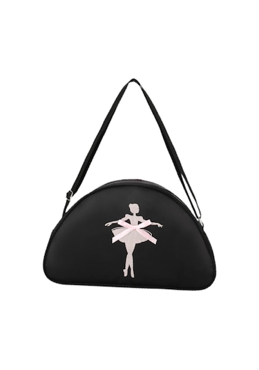 Suntek Bale Dans Çantası Spor Latin Jimnastiği Için Siyah