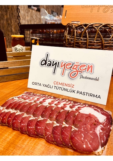 Dayı Yeğen Çemensiz Orta Yağlı Tütünlük Pastırma 500 G