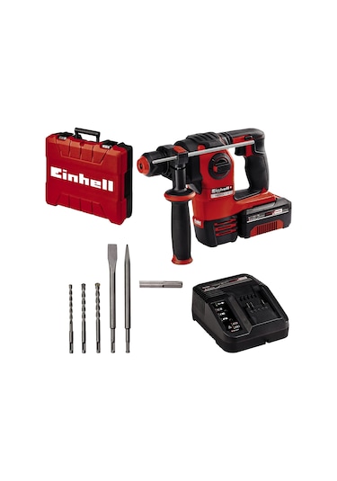 Einhell Herocco Kit + 5 Adet Uç(1 x 3,0AH) Akülü Kırıcı Delici – 4513975