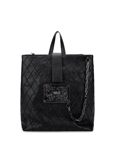 Dolce Kadın Vegan Siyah Kap Sırt Çantası 1025 248049-3 Bn Canta Y24 Black Kap Siyah