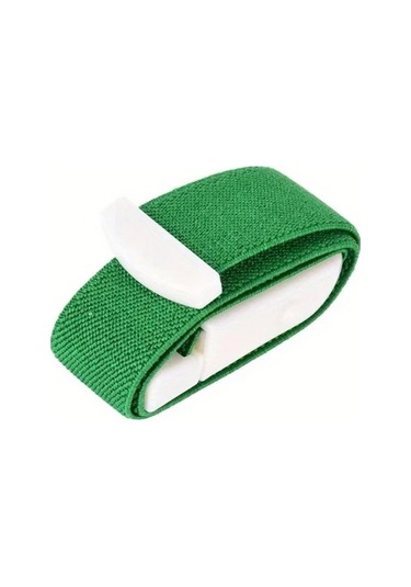 Chenkestoreone Yeşil Elastic Spor Bandaj - Emniyetli Kapama, Esnek Hemostaz Korsesi