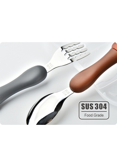 Pazly 2 Adet Çocuk Seyahat Yemek Seti, Taşınabilir Çatal Kaşık Takımı, Seyahat Çantası Diğer