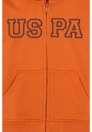 U.s. Polo Assn. Erkek Çocuk Bakır Hırka Örme 50313844-vr182 Bakır