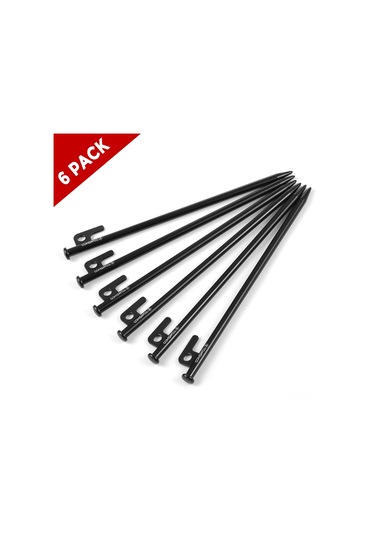 Springsun 8/12 İnç Ağır Hizmet Tipi Çelik Kamp Kazıkları - 6 Parça - Çadır Ve Gölgelik İçin Dayanıklı Outdoor Çivileri Diğer