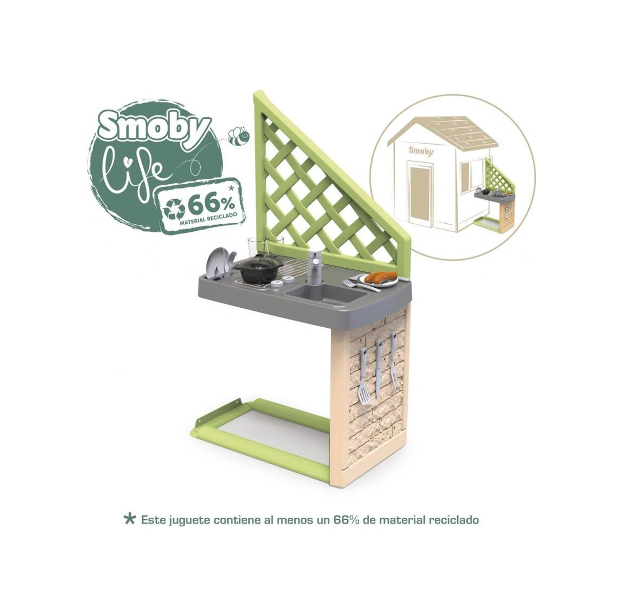 Smoby Oyun Evleri Aksesuarı - Yaz Mutfağı 810926