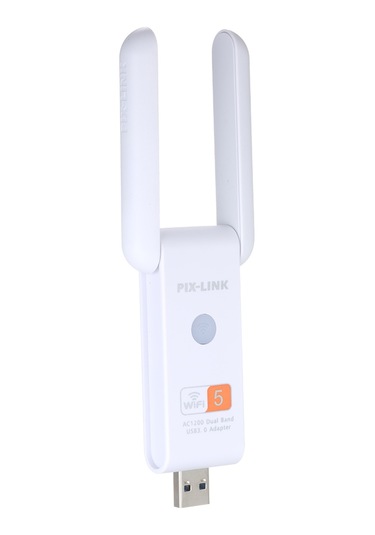 Geeksen Repeater Kablosuz Usb Wifi Adaptörü Çift Bant 2.4g