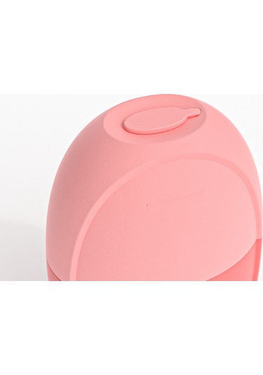 Mufunye Cilt Bakımı İçin Çok Fonksiyonlu Dıy Yüz Buz Rulosu - Pembe Oval Silikon Masaj Aracı Çok Renkli