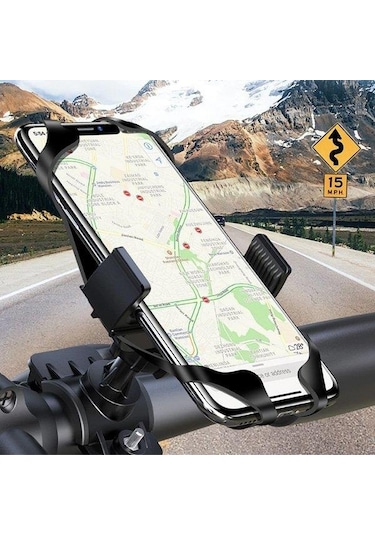 Zhltools 360 Dönerli Universal Bisiklet Telefon Tutucu