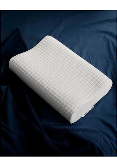 Ergonomik Yastık 33x50 Cm Yan/sırt Üstü Uyuyanlar İçin Beyaz Yastık-adet Beyaz