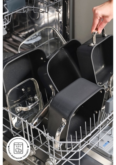 Karaca  Biodiamond Master Quattro İndüksiyon Tabanlı 8 Parça Tencere Seti