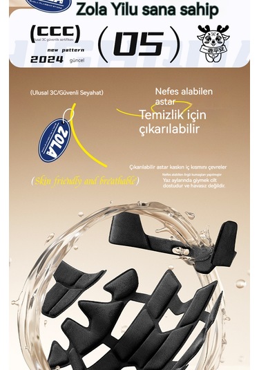 Eternal Luck Çift Aynalı Güneş Korumalı Nefes Alabilen Kask Gri