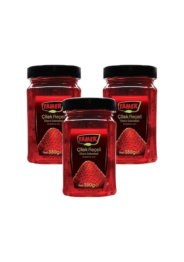 Tamek Çilek Reçeli 3 x 380 G