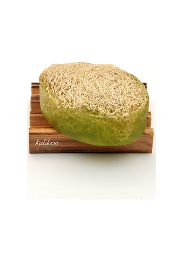 Kabak Lifli El Yapımı Doğal Aloevera Sabunu 120 G x 3 Adet