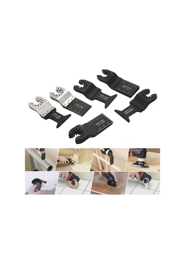 Maiyame 20'li Çok Amaçlı Darbeli Testere Uç Seti - Ahşap, Plastik, Gips Tahta Kesim - Elektrikli Alet Aksesuarı Hcs Ve Bimetal