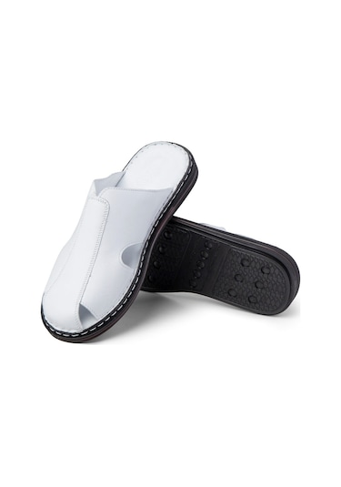 Stan Hakiki Deri Erkek Terliği, Hakiki Deri Terlik, Ortopedik Taban Terlik, Hafif Deri Ter