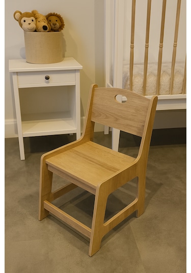 Çocuk Aktivite Masası Sandalyesi %100 Mdf
