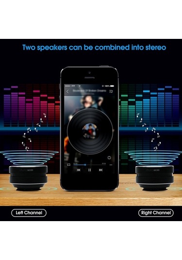 Moly Diya Mobı Kemik İletimli Tws Bluetooth Hoparlör: Taşınabilir, Güçlü Ses, Fm Radyo, Siyah, Bt 5.0, Mini Tasarım