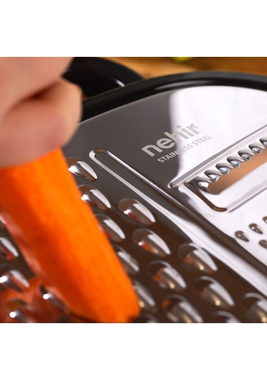 Nehir Paslanmaz Çelik Yatay Haneli Rende