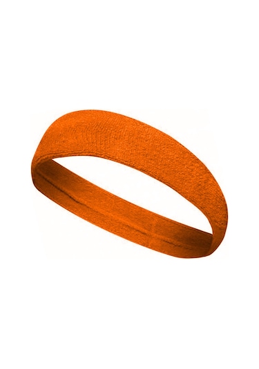 Havlu Kafa Bandı Alın Ter Bandı Headband Mavi Mor