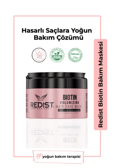Redist Biotin Hacim Veren Saç Bakım Maskesi 250 Ml